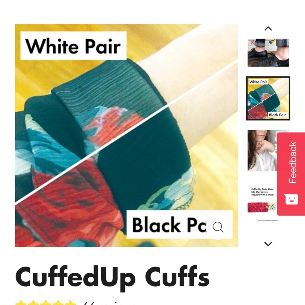 CuffedUp Cuffs - White - Picture 7 of 8